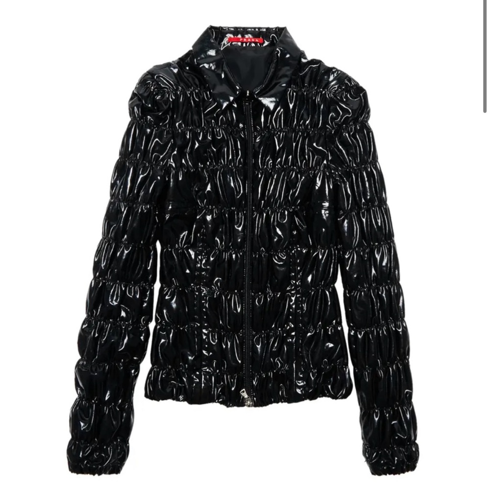 Authentic Prada Black Quilted Women's Jacket